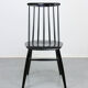 Pair of Black Fanet chair by Ilmari Tapiovaara, 1960s