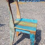 Teak table with 6 chairs