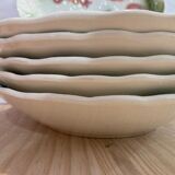 6 hollow plates saline slurries baths fruit-vintage-kitchen patterns