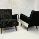 Paire de fauteuils années 1960