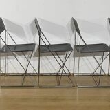 Suite of 5 Nuova X Line Omli Chairs for Magis, by Niels Joergen Haugesen – 1980