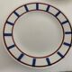 4 Digoin sarreguemines dessert plates, Basque model