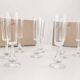 Baccarat - 12 flutes José - Boris Tabacoff - new with box