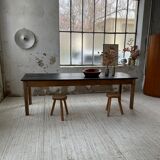 Black pine farm table 250 cm