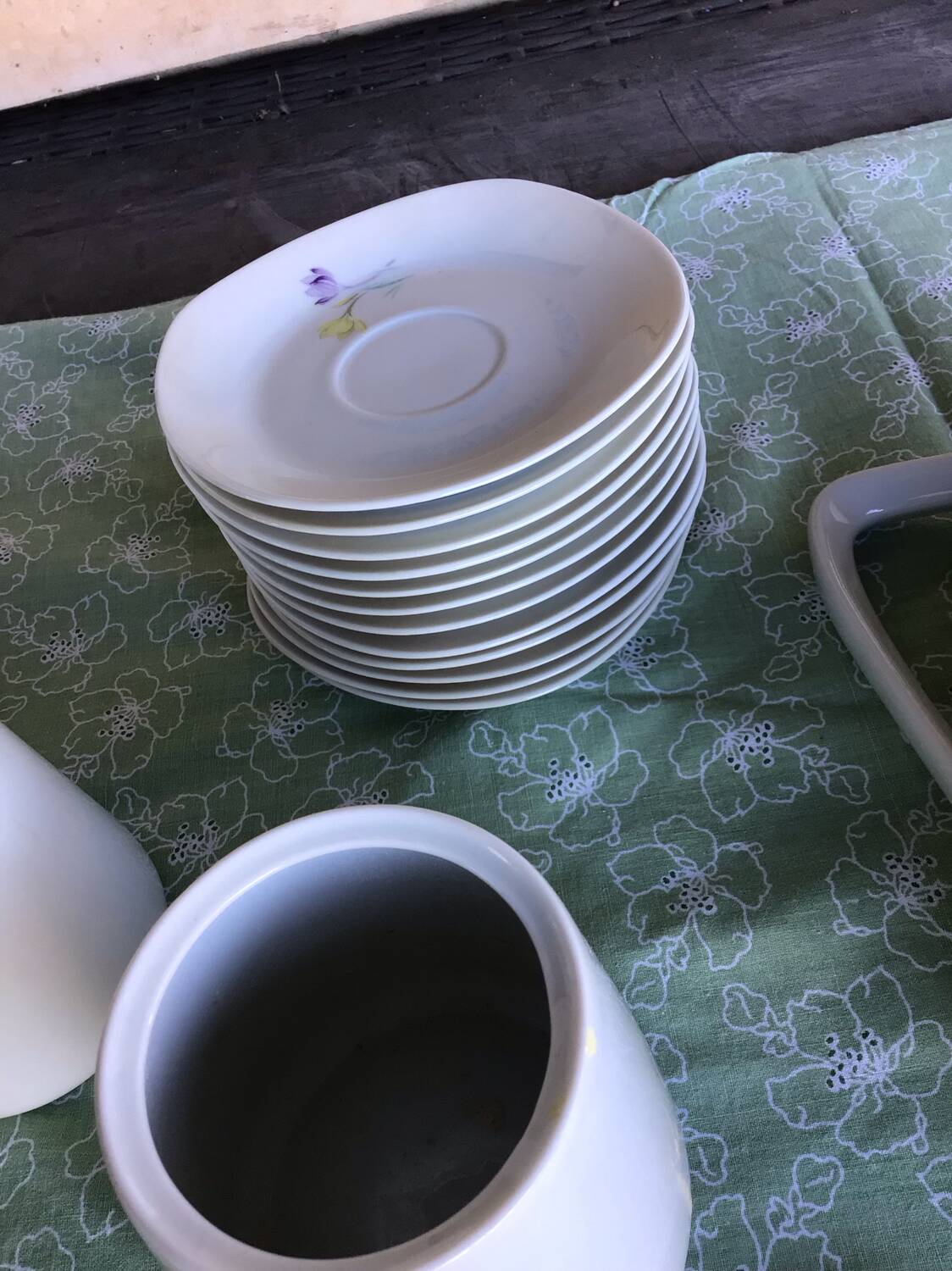 Coffee service 1960 S.F.P French porcelain company