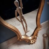Baroque golden mirror