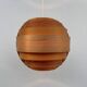 Suspension bois Hans Agne Jakobsson années 60