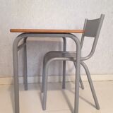 Vintage school desk and chair