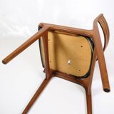 Set Of 6 Dining Room Chairs Model U20 Made In Teak By Johannes Andersen From 1960s