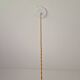 White opaline pendant light – workshop charm and old-world softness