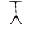 Table d'appoint ronde vintage / table à plantes