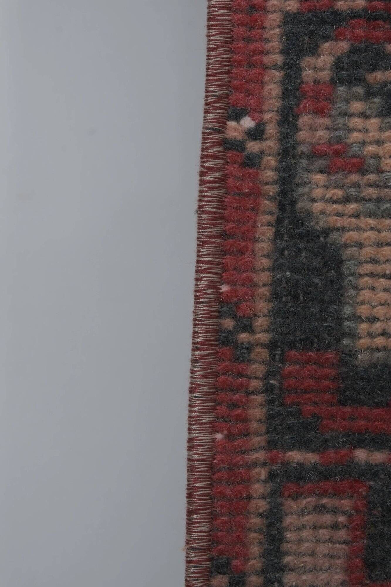 Vintage Turkish hallway rug 91x285 cm