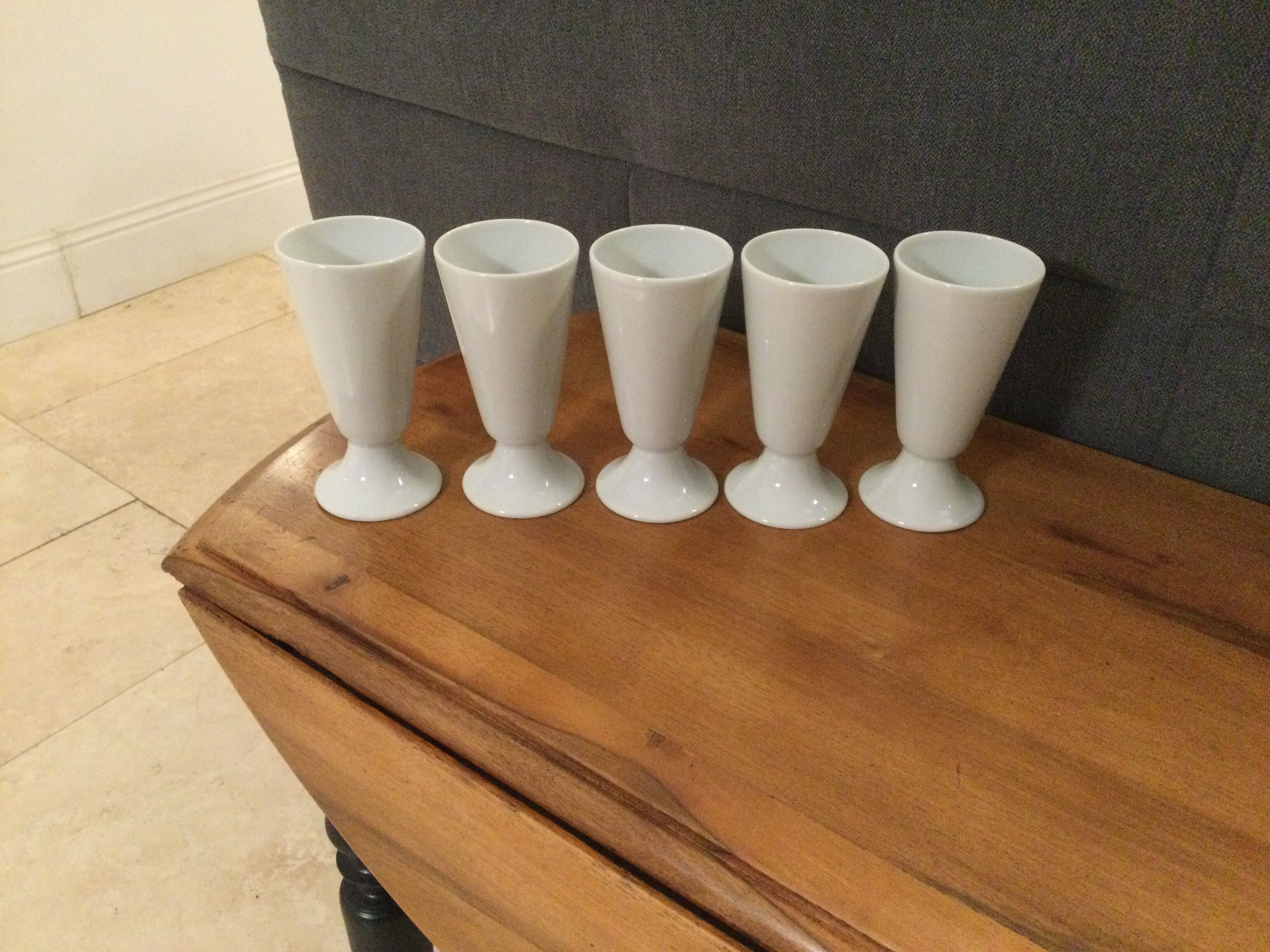 Limoges porcelain mazagrans