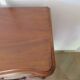 Curved showcase library carved wood 2 doors mahogany English style