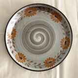 Set of 6 painted sandstone plates