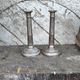 Pair of 19th-century copper candlesticks