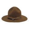 Men's felt hat khaki color