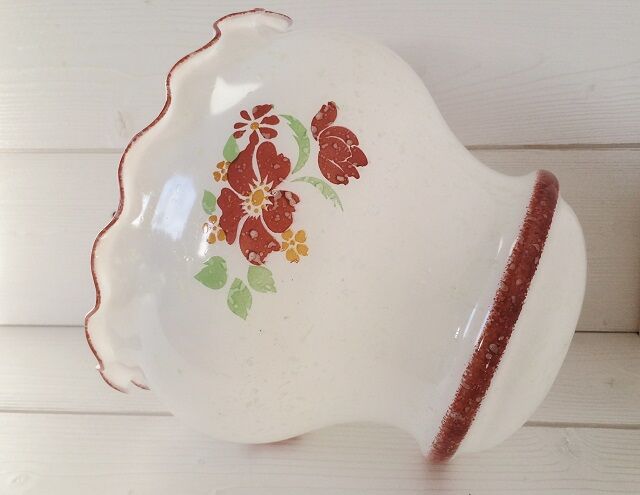 Vintage speckled glass hanging from the 70s