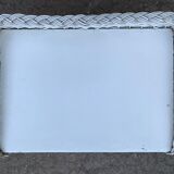 White Rattan Breakfast Tray