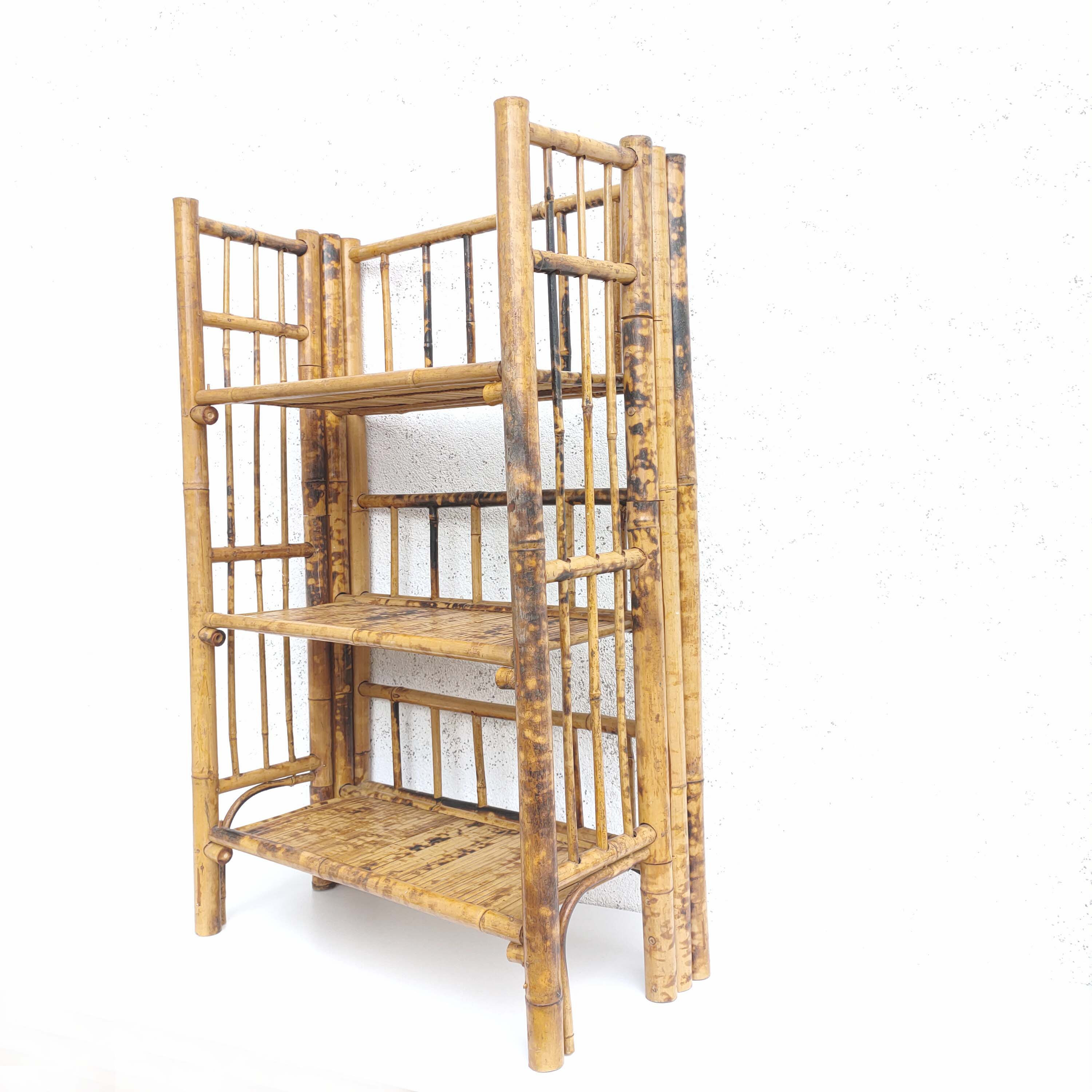 Folding shelf bamboo 3 shelves