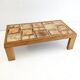 Ceramic tile coffee table 1960s