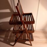 Three-shelf display cabinet