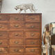 Antique pharmacy/workshop furniture