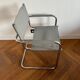 MG5 Grassi style chrome armchair