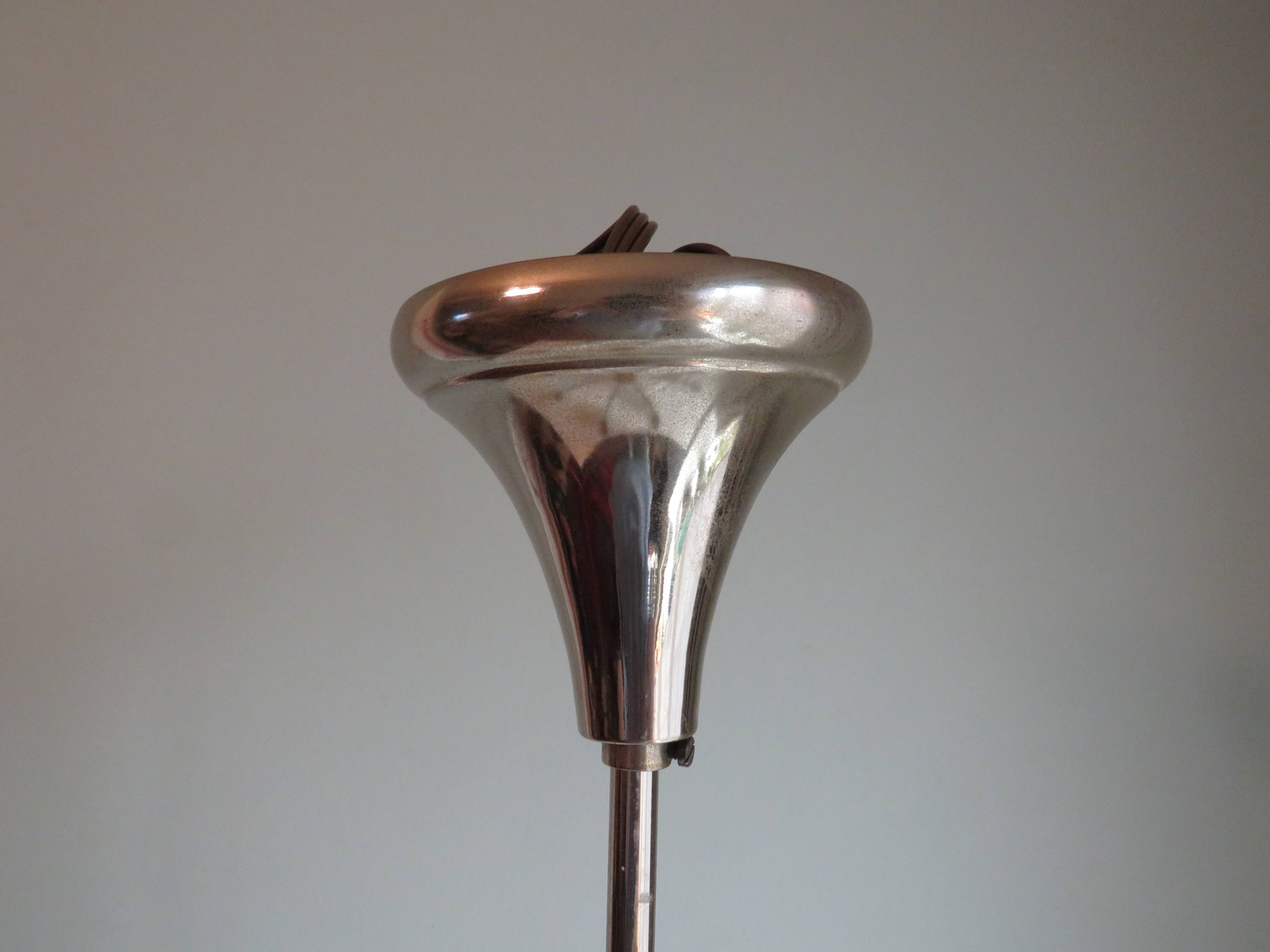 6-arm chandelier, Denmark 1960-1970