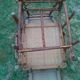 Vintage rattan long chair