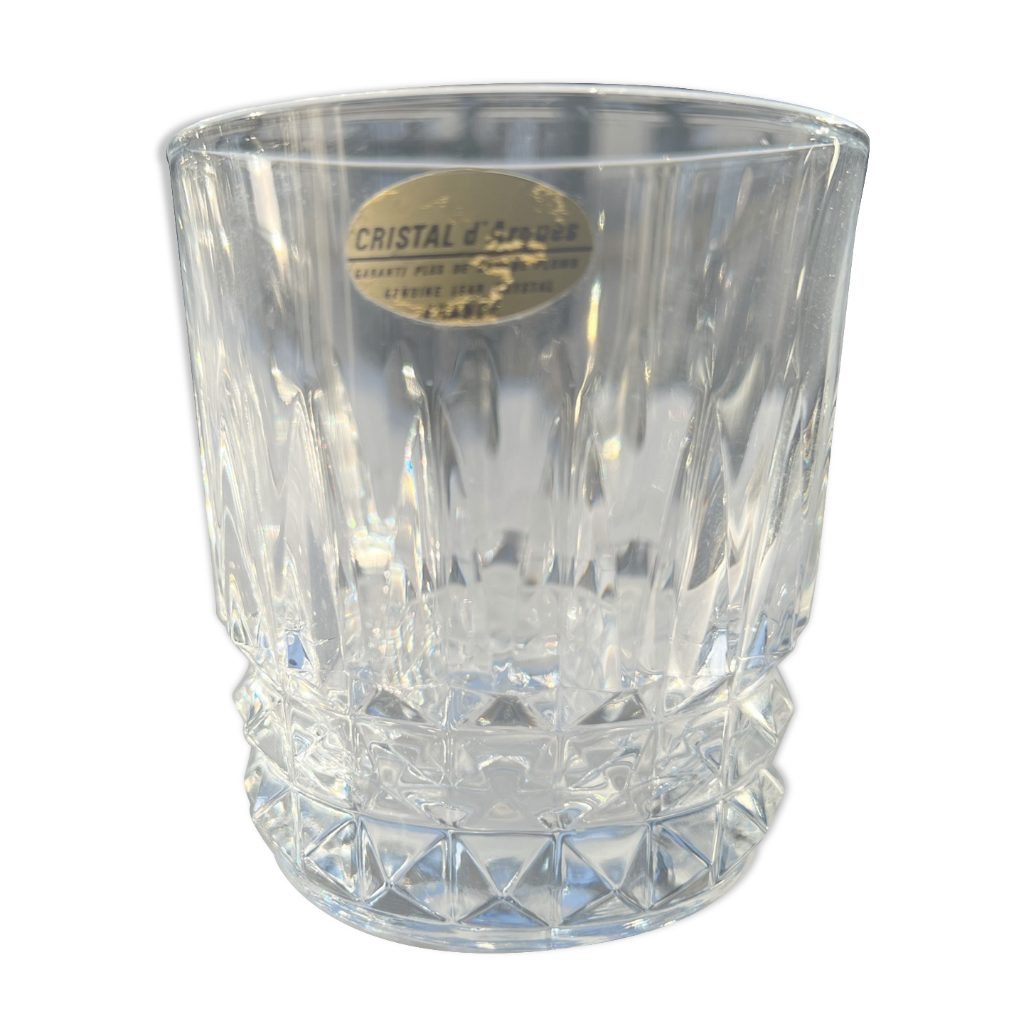 5 crystal whiskey glass
