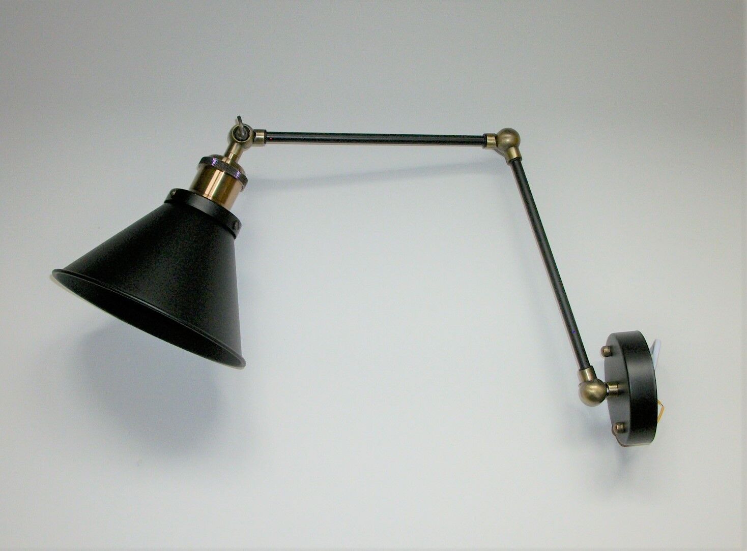 Pair of industrial wall light