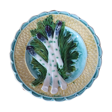Old asparagus bubble plate