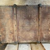 Antique monogrammed suitcase trunk