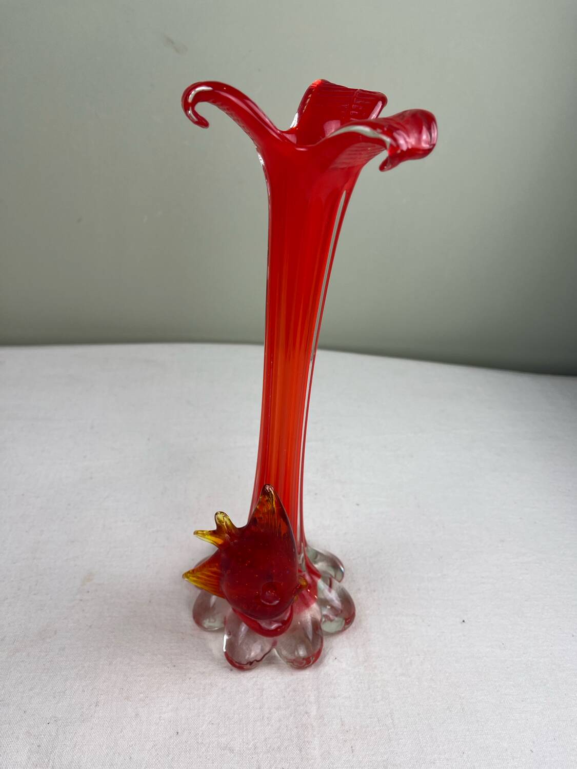 Murano fish soliflore