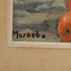Nature morte aux roses jaunes par Markebo