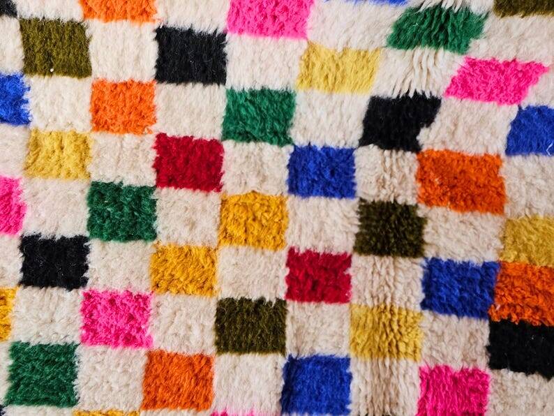 Multicolored Berber Moroccan Rug 250cm x 150cm
