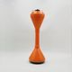 Vintage 1960s Space Age Ashtray in Orange Plastic with Chrome Lid