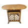 Table d'appoint, desserte en rotin, 2 niveaux