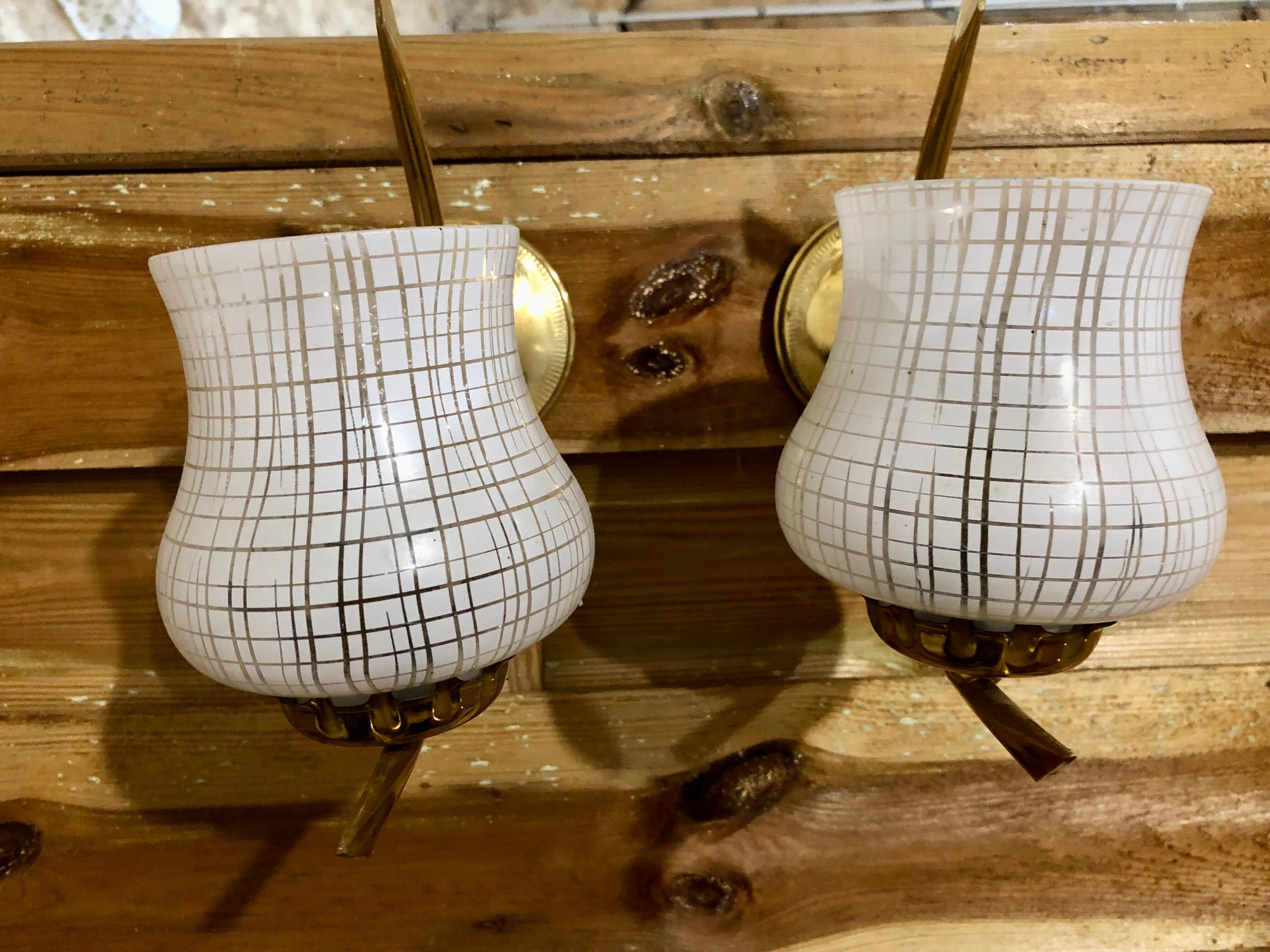 Vintage wall lamps
