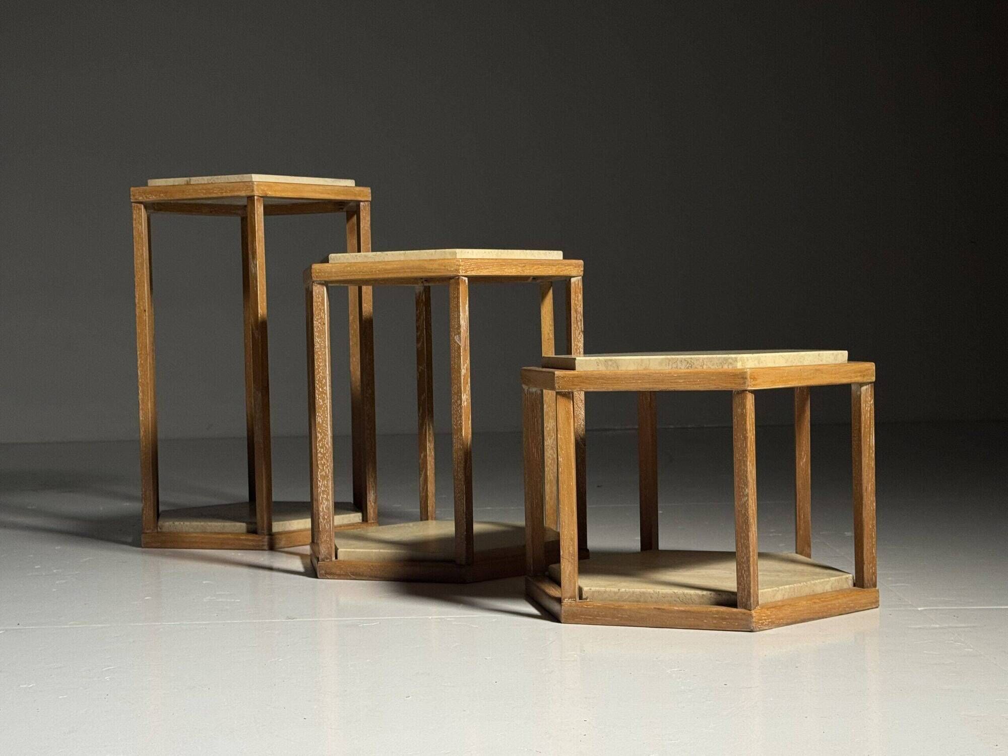 Set of 3 side tables Roche Bobois