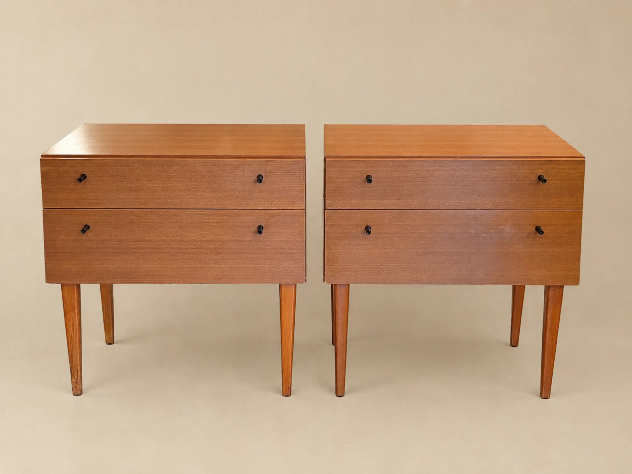 Vintage bedside tables