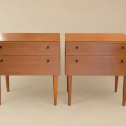 Vintage bedside tables