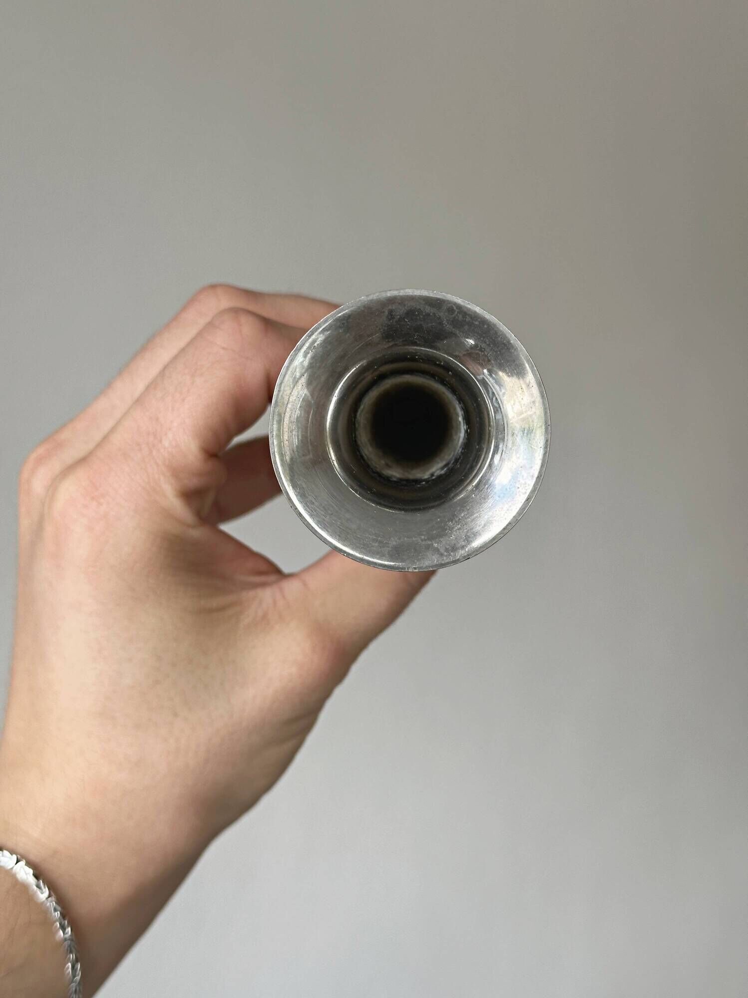 Vintage metal soliflore