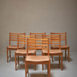 6 chaises danoises par Kai Lyngfeldt Larsen