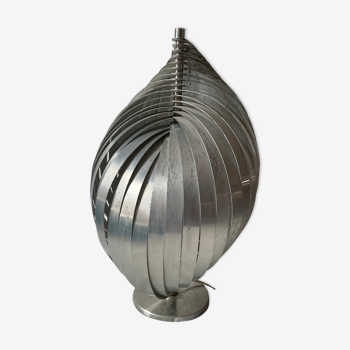 Lampe spirale Henri Mathieu 1970 design