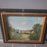 Oil on panels
