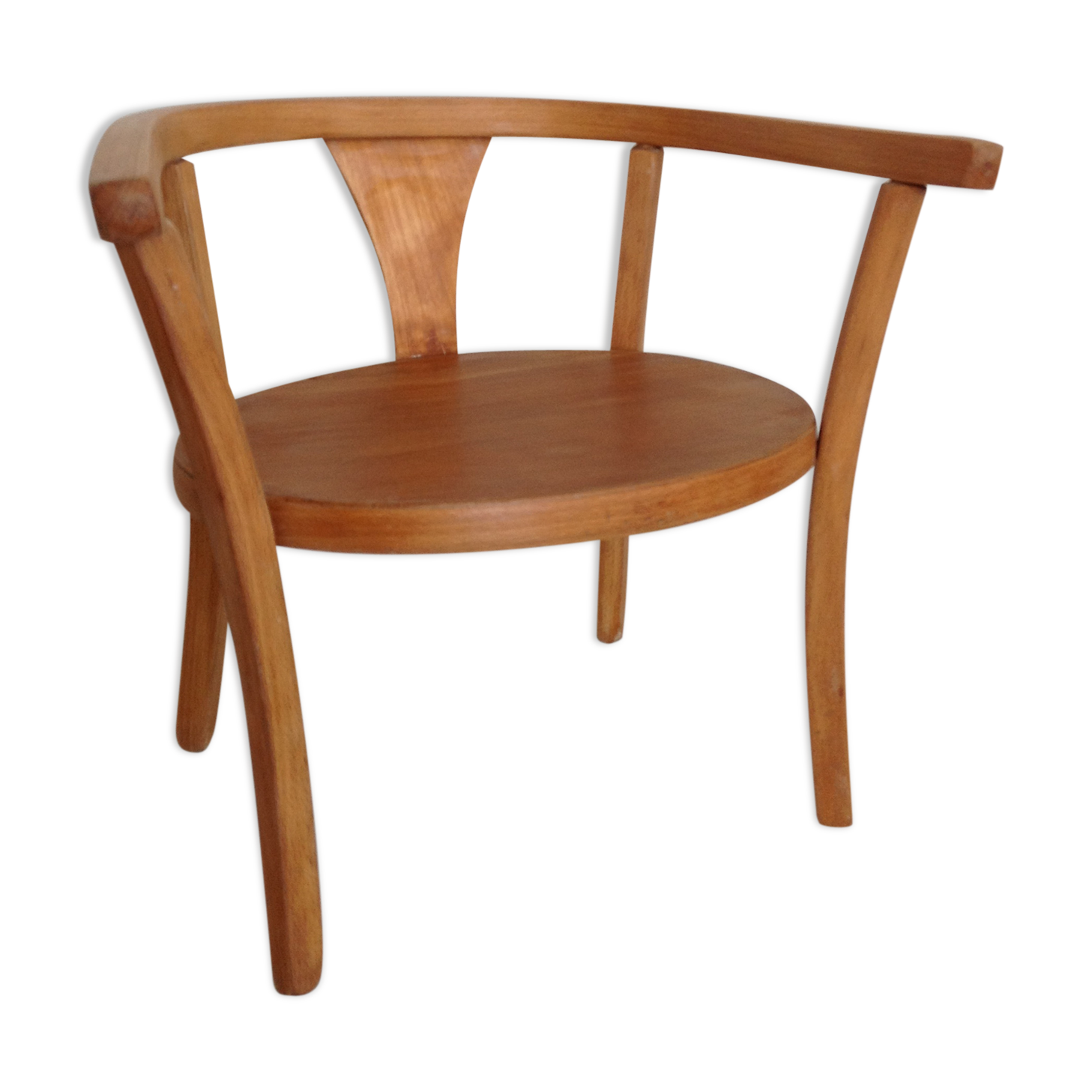 Fauteuil enfant Baumann  années 50  modele n°392