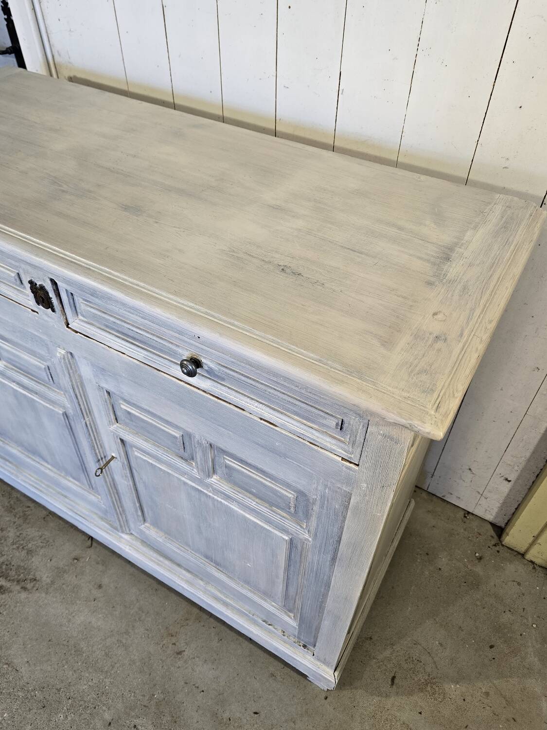 Louis Philippe style 2-door, 2-drawer sideboard