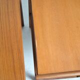 Gplan teak trundle table 1970